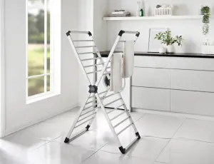 BLACK+DECKER X-Frame Folding Heated Laundry Airer