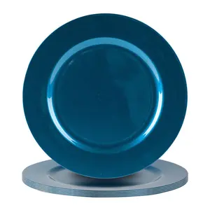 33cm Charger Plate Glossy Blue