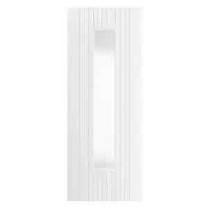 Aria White Glazed Internal Laminate Door