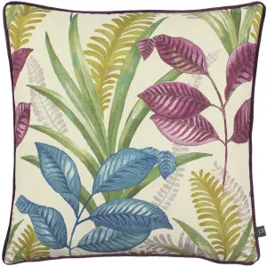 Prestigious Textiles Sumba Floral Printed Polyester Filled Cushion