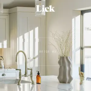 Lick Beige 03 Peel & stick Tester