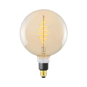 Sylvania Sylsmart ToLEDo Candle Light Gold Globe G200 Vintage Smart LED E27 Bulb