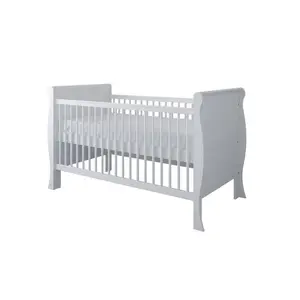 Valerton Cot Bed White / No