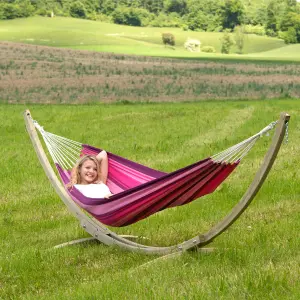 Amazonas Tahiti Candy Cotton Single Garden Hammock With Bag