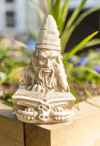 Stone Effect Wizard Garden Ornament