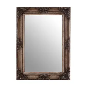 Interiors by Premier Antoinette Antique Silver Wall Mirror