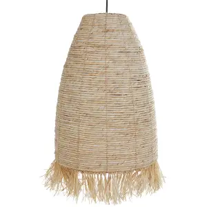 Beliani Boho Pendant Lamp Natural TUTONG