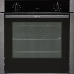 Neff N50 Slide & Hide® B3ace4hg0b Built In Electric Single Oven - Grap