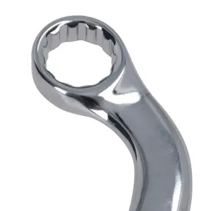 18mm + 19mm Half Moon Ring C Obstruction Spanner Wrench 12 Sided Bi-hex