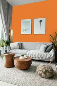 Leyland Trade Vinyl Soft Sheen Walls & Ceilings Emulsion Paint Deep Orange (RAL 2011) - 2.5L