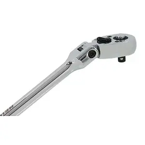 Ratchet Handle - 1/4 inch Drive Flexible Pear-Head (Neilsen CT0816)