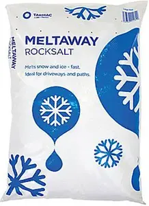 Tarmac Meltaway Rock Salt, 22.5Kg Bag