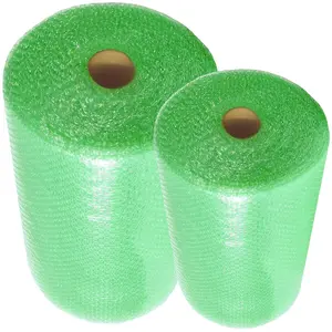 Green Bubble Wrap Roll 750mm x 100m Cushioning Wrap for Moving House, Fragile Items, Shipping & Storage