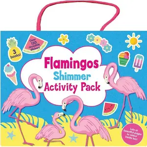 Alligator Flamingo Activity Book (Pack of 3) Multicoloured (One Size)