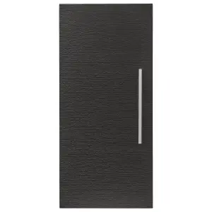 3- Shelf Wall Mounted Bathroom Cabinet Black BILBAO