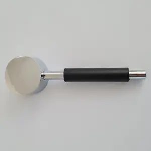 Chrome Replacement Handle With Black Handle Kitchen Basin For 35mm 40mm Valve Lever Tap Plumbing