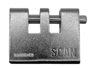 Scan Armoured Twin Slot Shutter Padlock 90mm