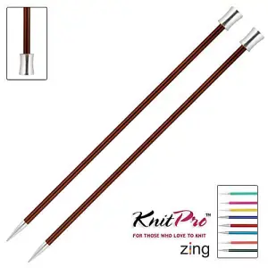 ZING SP 25X3.75 - Zing: Knitting Pins: Single-Ended: 25cm x 3.75mm - KnitPro