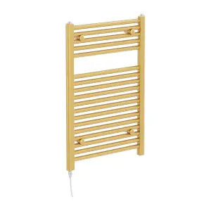 Triton Gold Electric Heated Towel Rail - 770x500mm