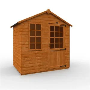 5ft x 7ft (1450mm x 2050mm) Horsforth Shiplap Swift Summerhouse (12mm Tongue and Groove Floor and Roof)