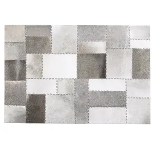 Cowhide Area Rug Brown 160 x 230 cm PERVARI