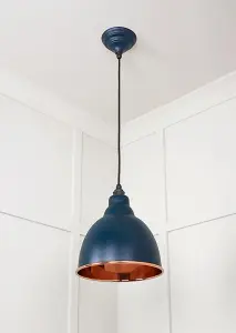 Smooth Copper Brindley Pendant in Dusk