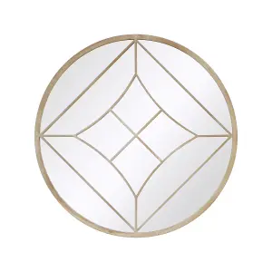 Lisbon Round Garden Mirror Weather Resistant