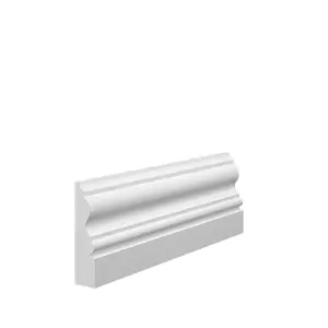 Skirting World 330 MDF Architrave - 70mm x 18mm x 2440mm, Primed