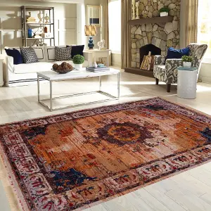 Multi Motif Traditional Rug - Kansas