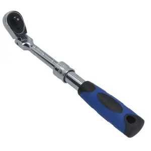 3/8" drive ratchet flexible extending extendable socket driver 240-340mm