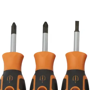 Magnusson 6 piece Stubby Mixed Screwdriver set