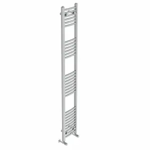 Right Radiators 1800x300 mm Curved Heated Towel Rail Radiator Bathroom Ladder Warmer Chrome