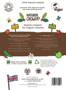 Natural Compost - Organic & Peat Free 50 Litres