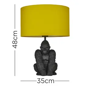 Mayorga Novelty Lamp Black / Beige