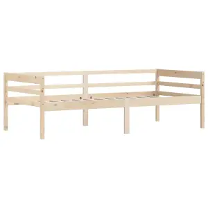 Berkfield Bed Frame Solid Pinewood 90x200 cm