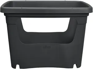 Elho Green Basics Stack & Grow Container Living Black