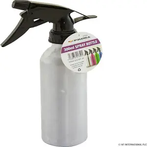 Set Of 2 Water Spray Bottle - 300Ml Mist Sprayers Ideal For Hairdressers & Salons, Cosmetic