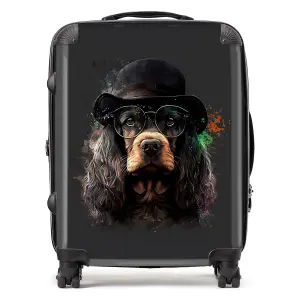 English Cocker Spaniel Splashart Suitcase - Large