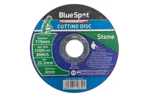 Blue Spot Tools - 115mm (4.5") Stone Cutting Disc