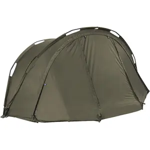 Premium 1 Man Carp Fishing Bivvy Tent - Waterproof & UV-Resistant Outdoor Shelter with Pegs