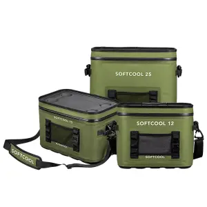 Softcool 25L Cool Bag - Green, Portable