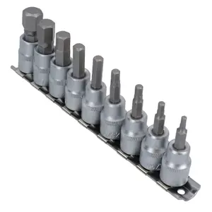 AF Allen / Alan / Allan/ Hex Key Socket / Bit Set 3/8" Drive IMPERIAL