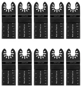 Antler QAB35WB10 10 Oscillating Multi Tool 35mm Wood Blades Pack of 10