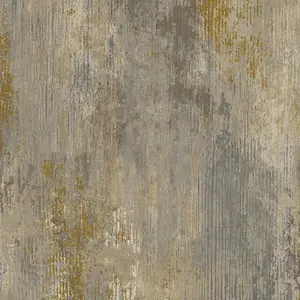 Grandeco Vincenzo Distressed Luxury Italian Plaster Wallpaper Taupe