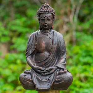 Woodside Meditating Buddha Garden Decoration