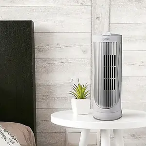 Igenix DF0020WH Mini Tower Fan, Oscillating, 12 Inch, White