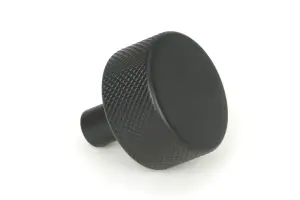 From The Anvil Matt Black Brompton Cabinet Knob - 32mm (No rose)