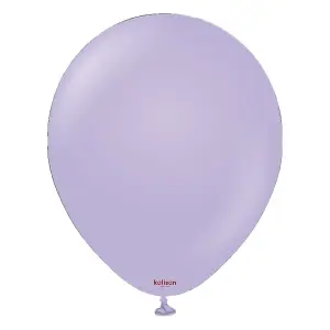 Kalisan Macaron Latex Balloons (Pack Of 100) Lilac (12 Inch)