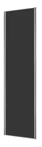 Form Valla Full length Dark grey Sliding wardrobe door, (H) 2260mm x (W) 622mm