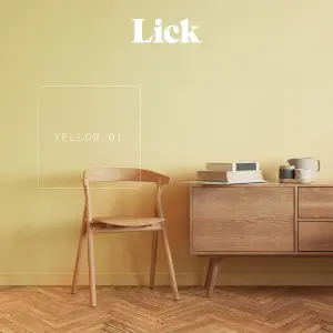 Lick Yellow 01 Peel & stick Tester